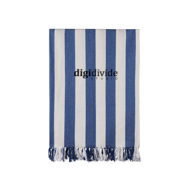 Logotrade advertising products photo of: VINGA Ornos GRS recycled cotton hammam towel